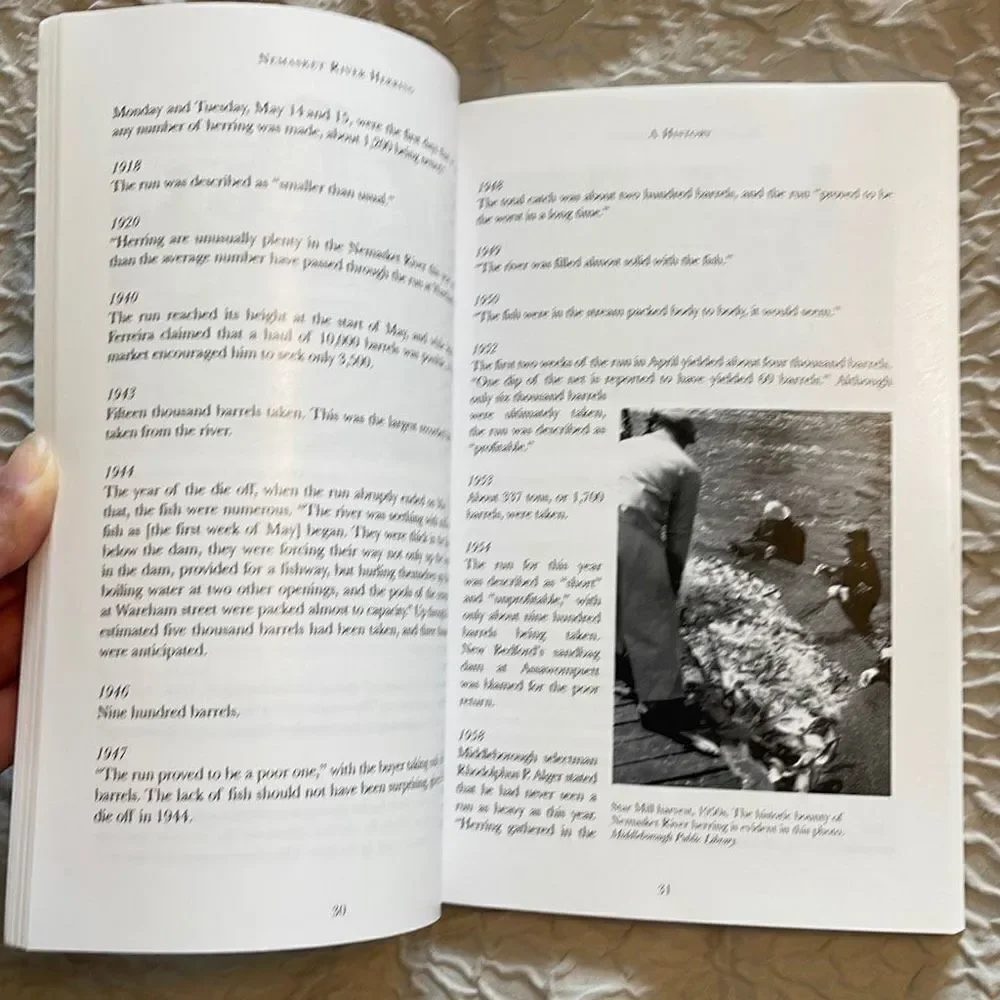 Nemasket River Herring: A History Soft‎ Cover Book